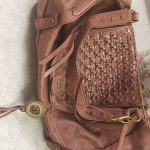 Brown shoulder bag